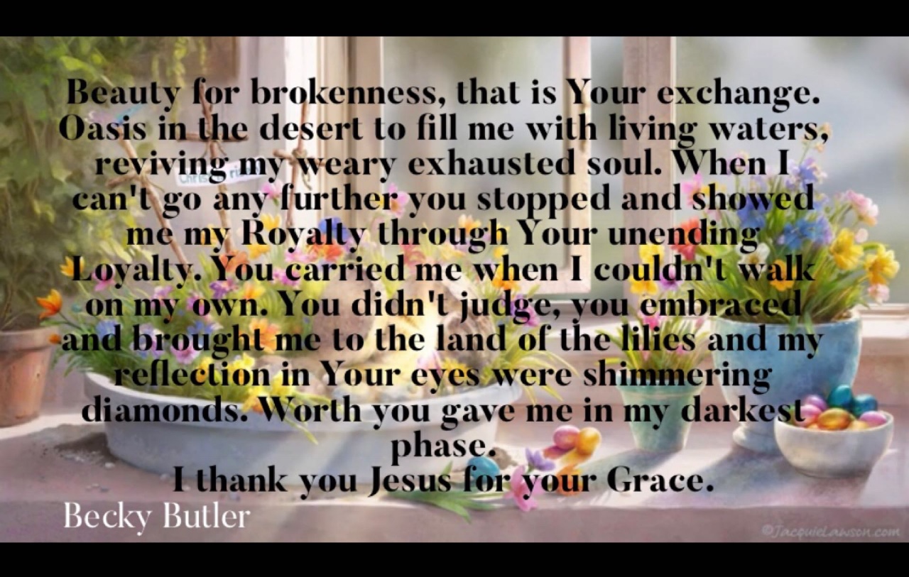 Beauty for Brokenness….